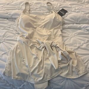 Cream Women's One Piece Swimsuit